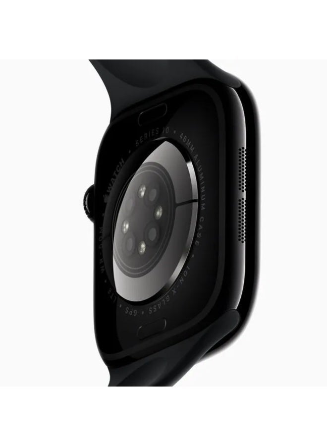 ساعة ذكية 10 مع حزام سيليكون وشحن لاسلكي عالية الدقة تعمل باللمس - Image 4